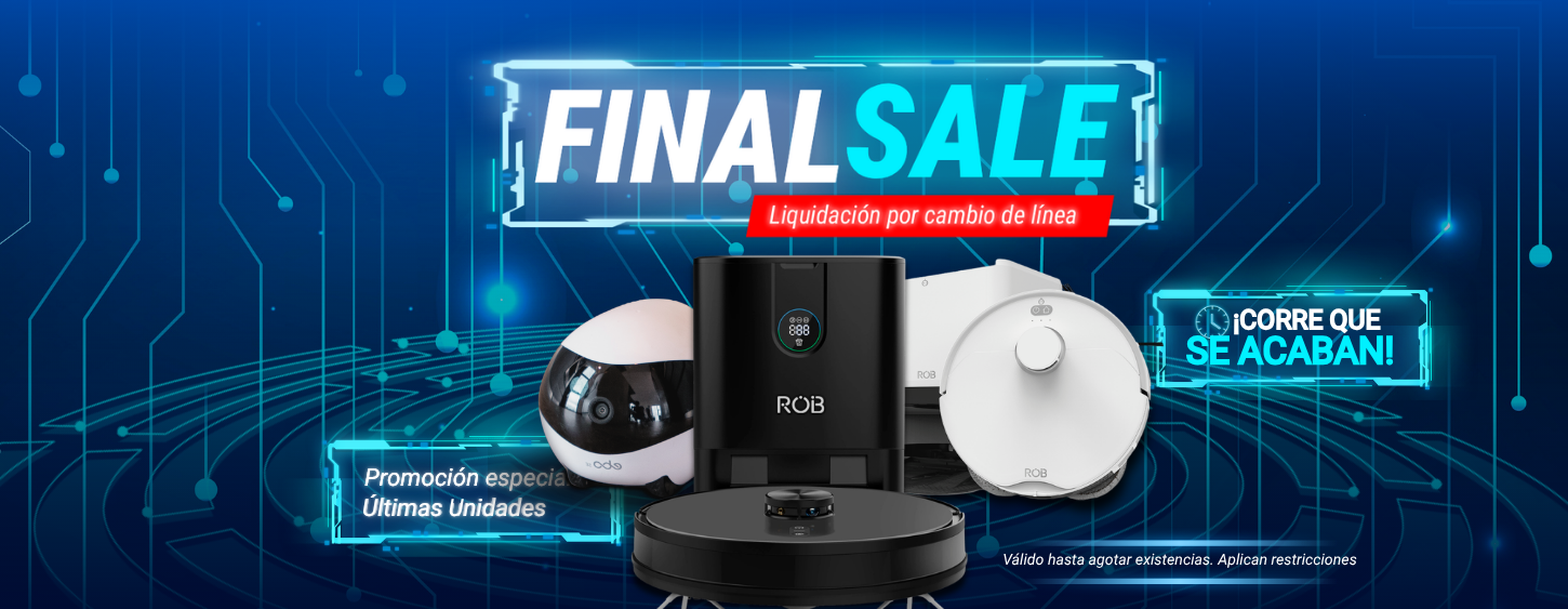 Final Sale Roboteca — Robots inteligentes en oferta